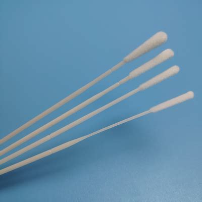 150mm Nylon Flocked Oral Medical Disposable Sterile Swab