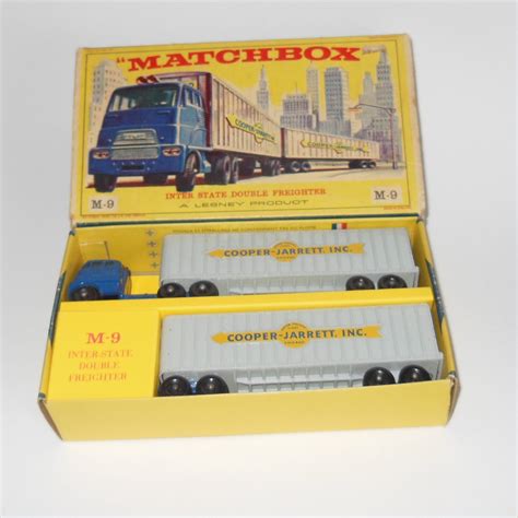 Matchbox Lesney Major Pack 9 Inter State Double Freighter Late Issue