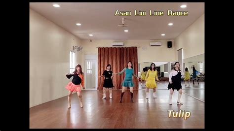 3 Tequila Floor Line Dance Level Intermediate Demo Tulip Asan Lim Line Dance Youtube