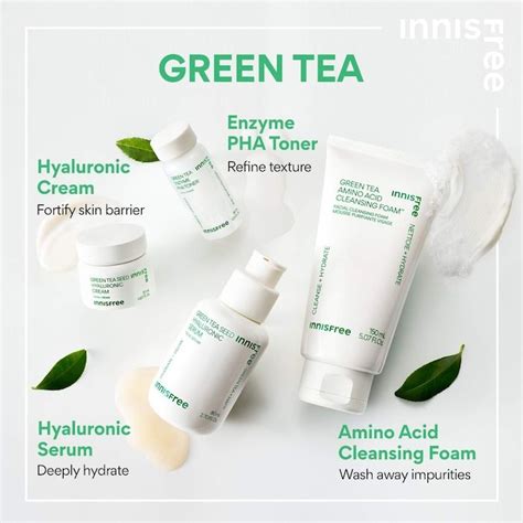 Green Tea Hydration Heroes With Hyaluronic Acid Innisfree Sephora