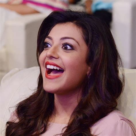 Kajal Aggarwal Hot Sexy Face And Lips Erotic Expressions Indian Filmy Actress