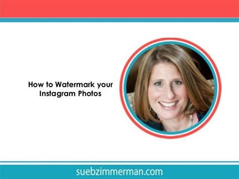 How To Watermark Your Instagram Photos