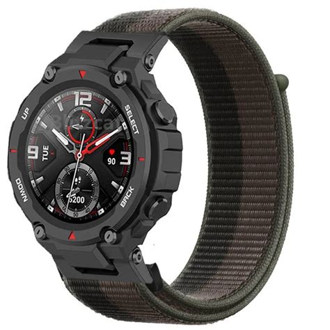 De Nylon Al A De La O Para Huami Amazfit T Rex Inteligente Faixa De