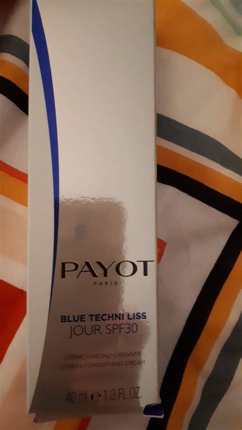 Composition PAYOT Blue techni liss Crème chrono lissante UFC Que