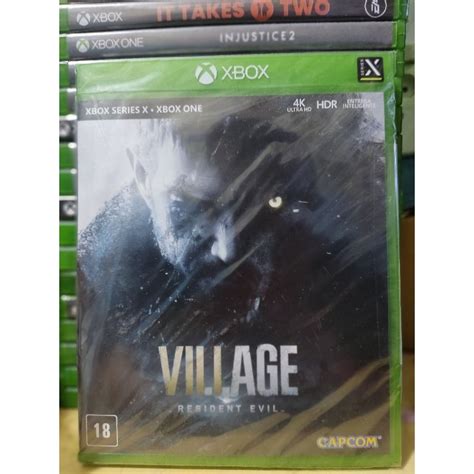 Resident Evil Village Xbox Novo Lacrado Shopee Brasil