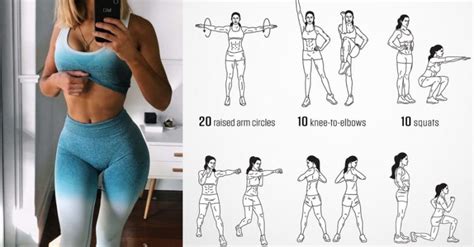 4 Exercises To Give You A Smaller Sexy Waist And Beautiful Big Hips