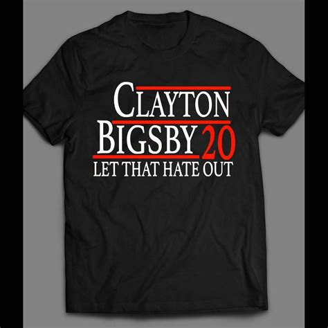 Dave Chappelles Clayton Bigsby For President Shirt