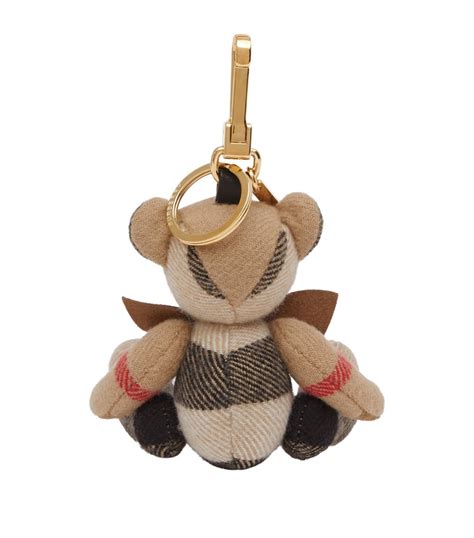 Womens Burberry Neutrals Thomas Bear Keyring Harrods Uk