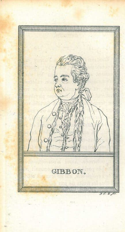 Portrait Of Edward Gibbon The Online Portrait Gallery