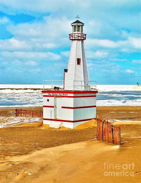 New Buffalo Lighthouse Photograph by Nick Zelinsky Jr - Fine Art America