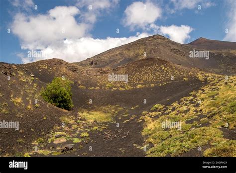 Uno De Los Volcanes M S Activos Del Mundo El Monte Etna Es