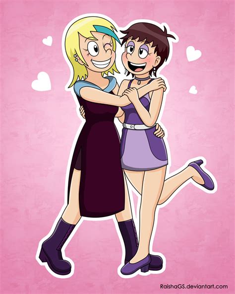 Valentine's Day - Sam Sharp x Luna Loud by RaishaGS on DeviantArt