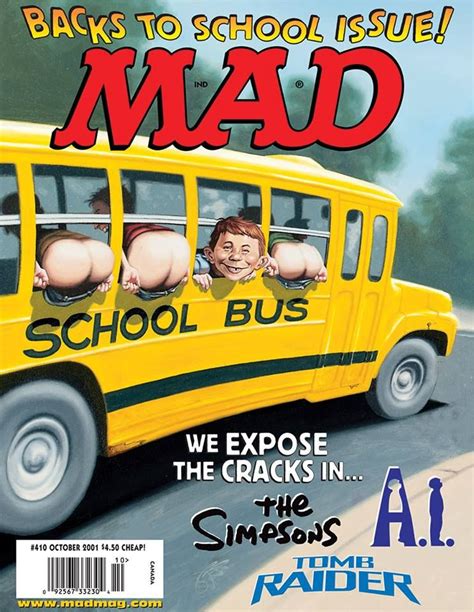 Schools Back Mad Magazine Mad Cover