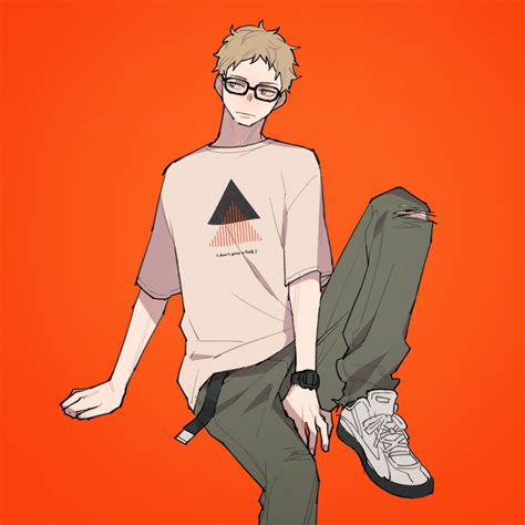 Tsukishima Kei Haikyuu Image By Pixiv Id