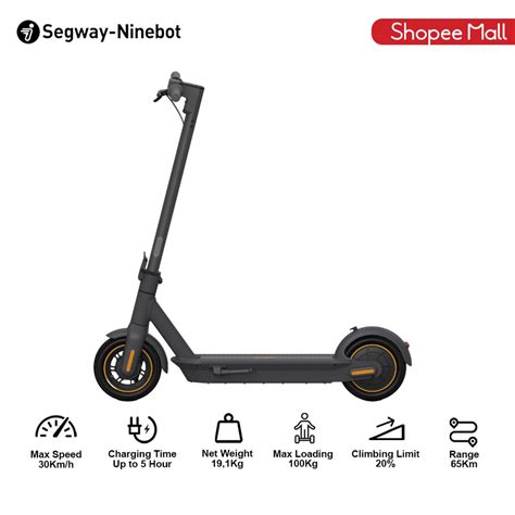 Jual Segway Ninebot Kickscooter MAX G30P Skuter Listrik Lipat