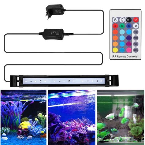 Gostoto Full Spectrum LED Aquarium Light LED Extendable Bracket Fish ...