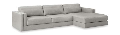 Raya 2 Piece Leather Sectional DOCK86