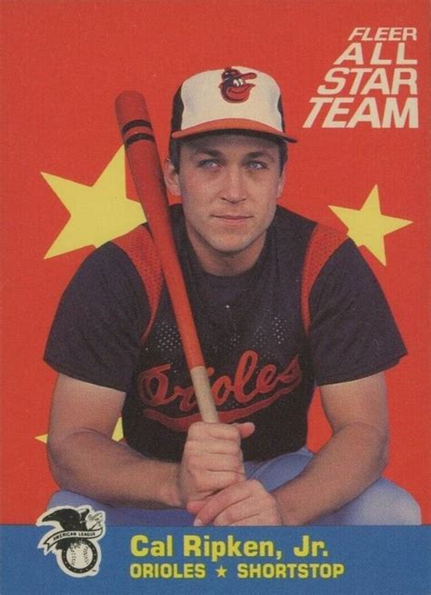 Fleer All Stars Cal Ripken Baseball Vcp Price Guide