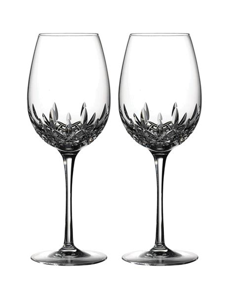 Waterford Crystal Elegance Optic Classic Champagne Flutes Set Of 2