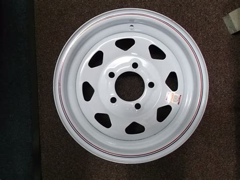 White Spoke Wheel 5 Hole 14 Richfield Trailer Supply