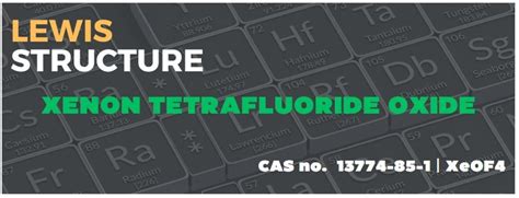 What is the xeof4 lewis structure?