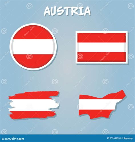 Czech Republic Map With Czech Flag Background Map As Flag Of Czechia