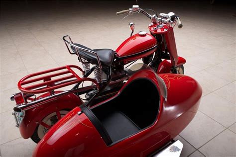 Cushman Eagle Scooter W Sidecar Barrett Jackson Auction Company