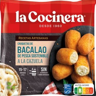 Croquetas De Cazuela De Bacalao Bolsa 500 G LA COCINERA RECETAS