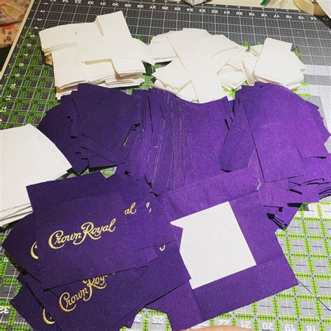 Crown Royal Quilt Blanket Or Throw Made From Your Collection Etsy