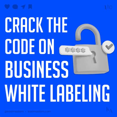 Crack The Code On Business White Labeling By Kasim Aslam Medium