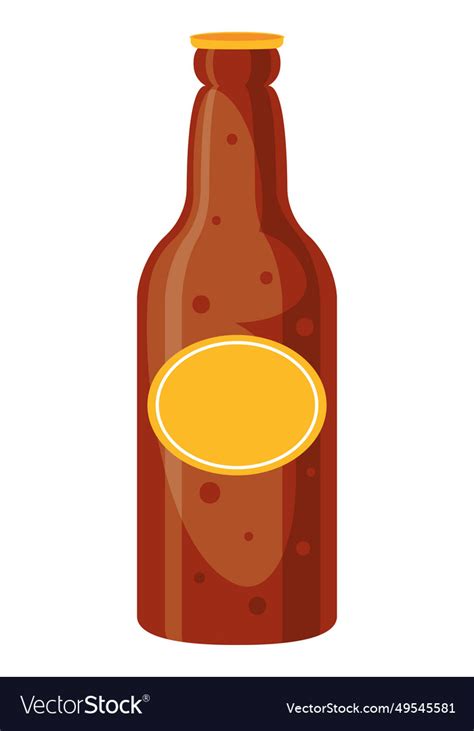 Beer bottle Royalty Free Vector Image - VectorStock