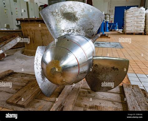 Stainless Steel Propeller From High Volume Vertical Axial Turbine Pump