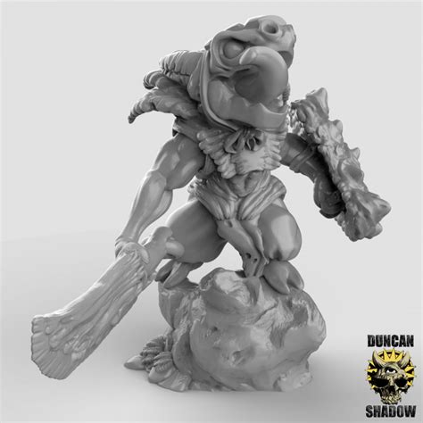 3D Printable Kobold Leader (Pre Supported) by Duncan Shadow