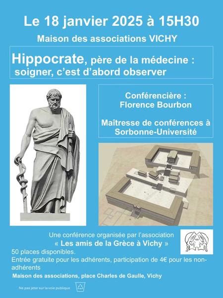 Conf Rence Hippocrate P Re De La M Decine Soigner C Est D Abord