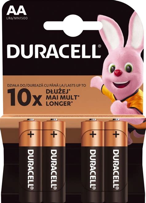 Duracell Bateria Basic Aa R6 1500mah 4 Szt