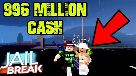 RICHEST JAILBREAK PLAYER HITS 996 MILLION CASH Roblox YouTube