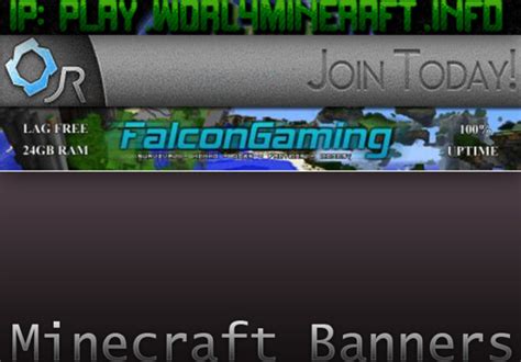 design an awesome Minecraft server banner - fiverr