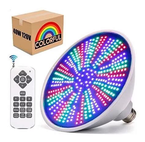 Luces De Piscina Luz Led Subacuatica De V W Rgb Mercadolibre