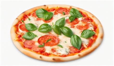 Premium Ai Image Margherita Pizza