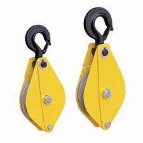 Nylon Manila Rope Pulley For Single Grinder Crane Capacity Ton At