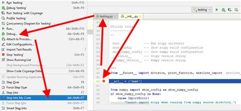 Python In Pycharm How To Break At A Line In An Imported Cython Extension Code Stack Overflow