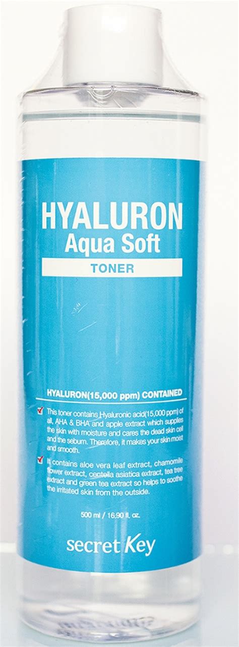 Secret Key Hyaluron Aqua Soft Toner ingredients (Explained)