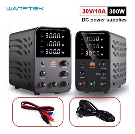 Fonte Digital Bancada 30v 10a 300w Usb Display 4 Digitos