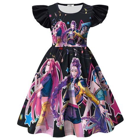 ZTACE KP0p Demon Costumes Hunters - Dress Pop Singer Demon Wear, Girls