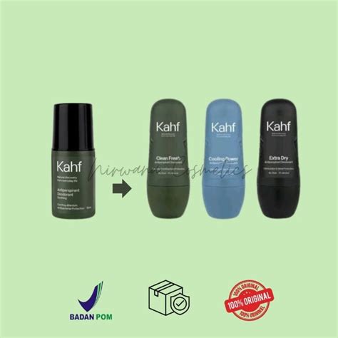 Jual Kahf Antiperspirant Deodorant Roll On Ml Deodorant Pria