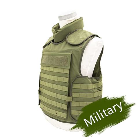 Military Vest Bullet Proof Vest Level 5 Body Armor Plate Carrier ...