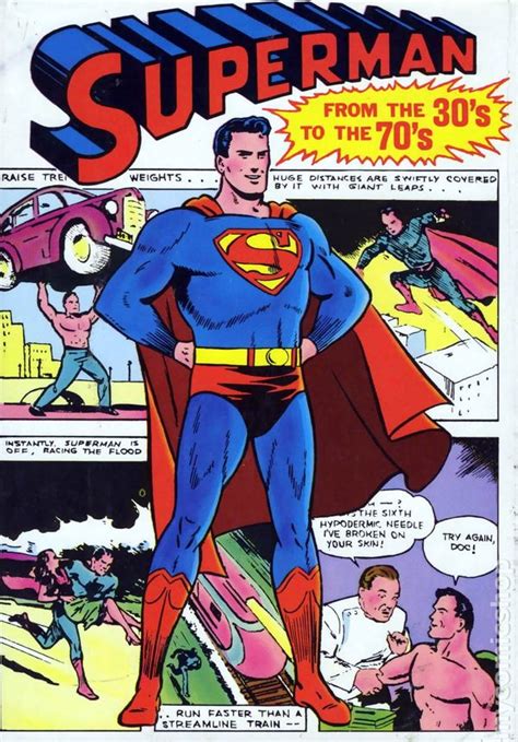 Superman from the 30's to the 70's HC (1971 Bonanza/Crown) comic books