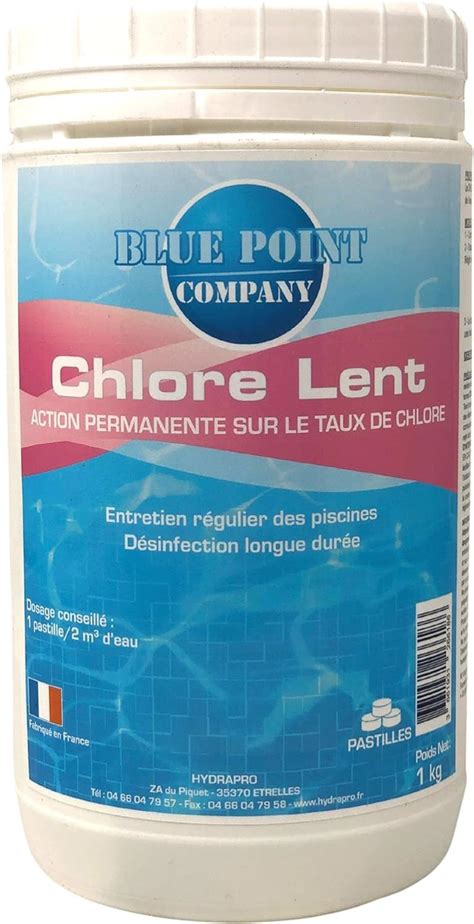 Chlore Lent Pastilles G Piscine D Sinfection Et Anti Algues