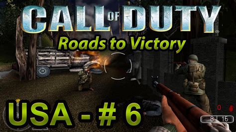 Call Of Duty Roads To Victory Psp Usa Mission 6 Walkthrough No Commentary 1080p 60fps