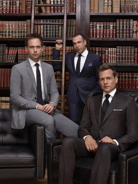 Suits Avocats Sur Mesure Photo Gabriel Macht Rick Hoffman Patrick